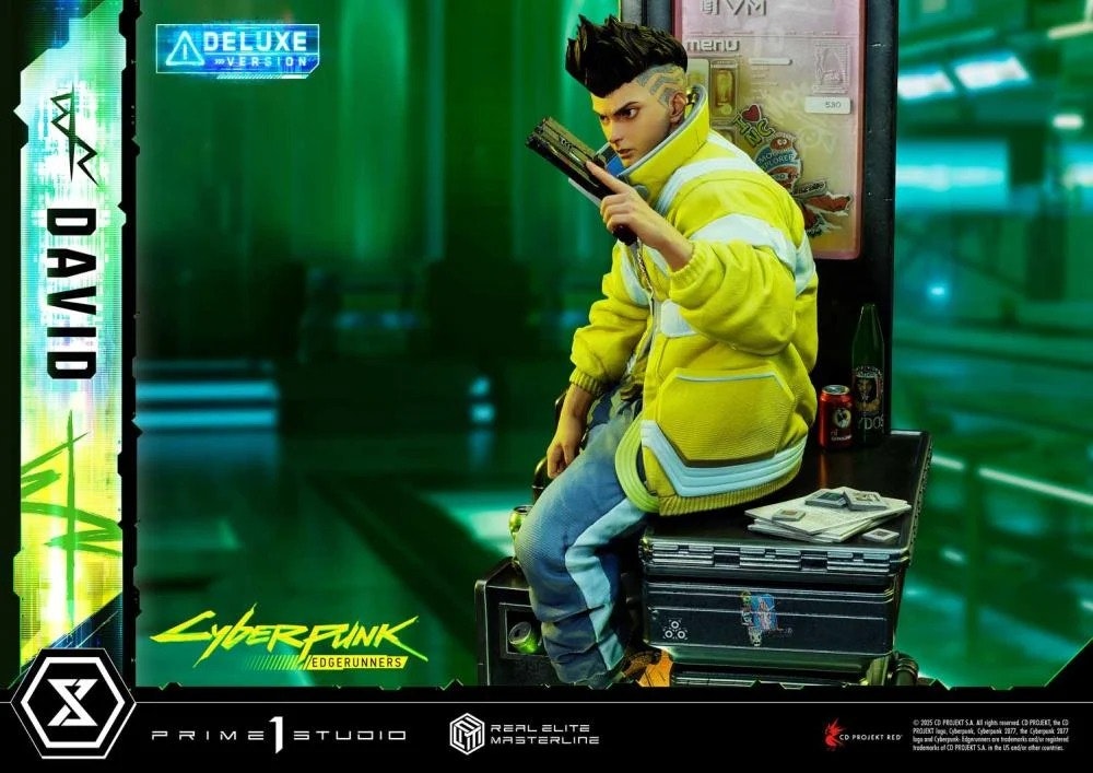 Cyberpunk: Edgerunners Real Elite Masterline David (Deluxe Ver.) 1/4 Scale Statue (With Bonus)