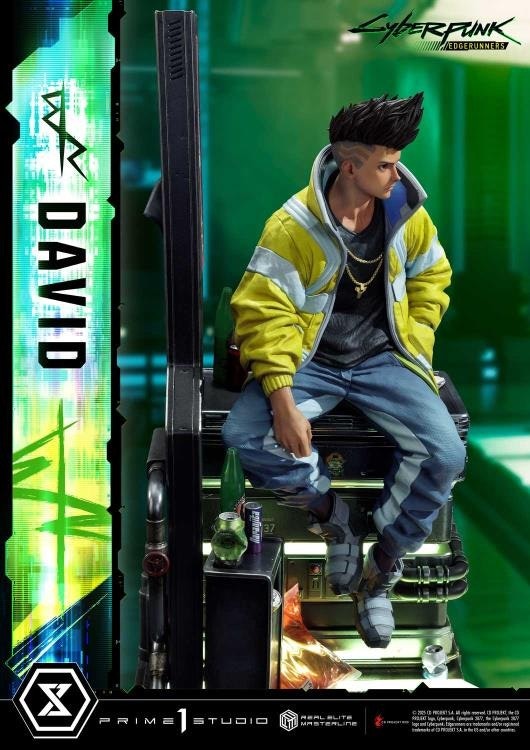 Cyberpunk: Edgerunners Real Elite Masterline David (Deluxe Ver.) 1/4 Scale Statue (With Bonus)