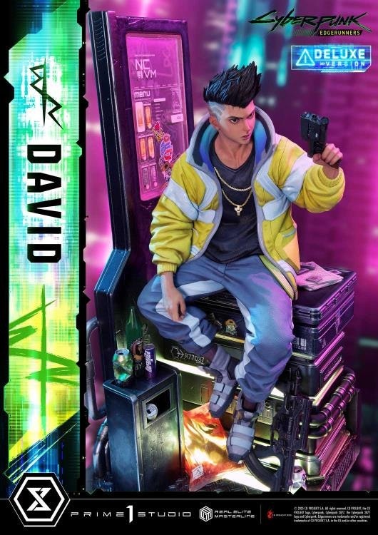 Cyberpunk: Edgerunners Real Elite Masterline David (Deluxe Ver.) 1/4 Scale Statue (With Bonus)