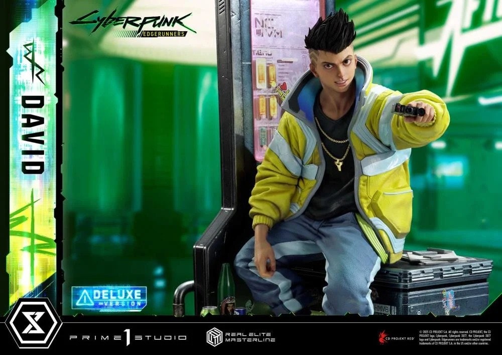 Cyberpunk: Edgerunners Real Elite Masterline David (Deluxe Ver.) 1/4 Scale Statue (With Bonus)
