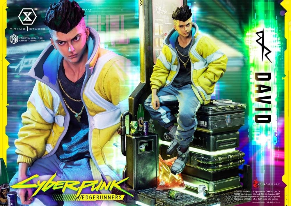 Cyberpunk: Edgerunners Real Elite Masterline David (Deluxe Ver.) 1/4 Scale Statue (With Bonus)