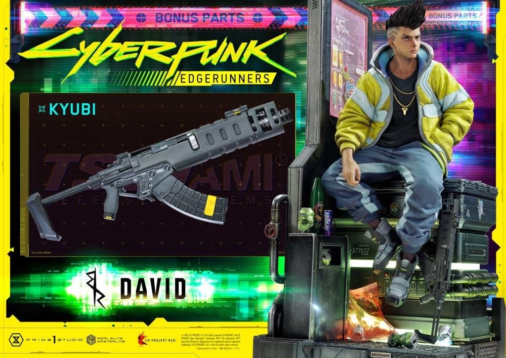 Cyberpunk: Edgerunners Real Elite Masterline David (Deluxe Ver.) 1/4 Scale Statue (With Bonus)