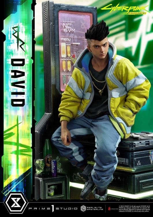 Cyberpunk: Edgerunners Real Elite Masterline David (Deluxe Ver.) 1/4 Scale Statue (With Bonus)