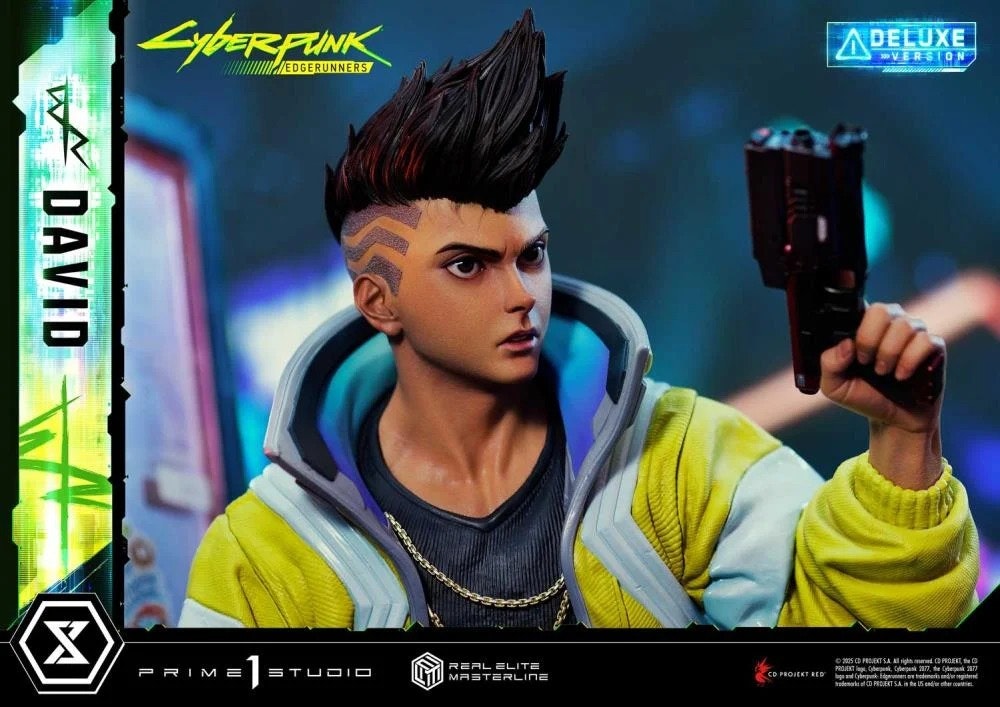 Cyberpunk: Edgerunners Real Elite Masterline David (Deluxe Ver.) 1/4 Scale Statue (With Bonus)