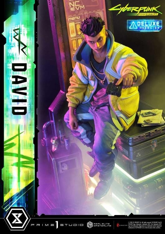 Cyberpunk: Edgerunners Real Elite Masterline David (Deluxe Ver.) 1/4 Scale Statue (With Bonus)