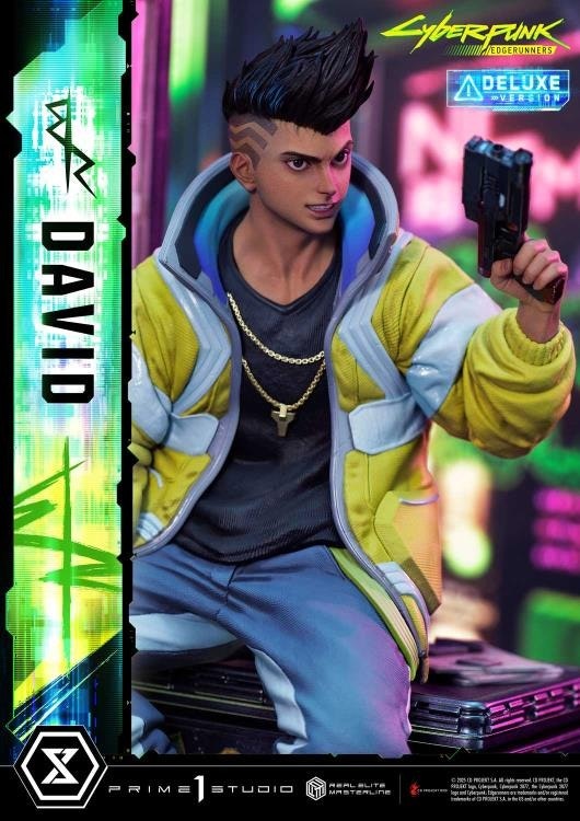 Cyberpunk: Edgerunners Real Elite Masterline David (Deluxe Ver.) 1/4 Scale Statue (With Bonus)