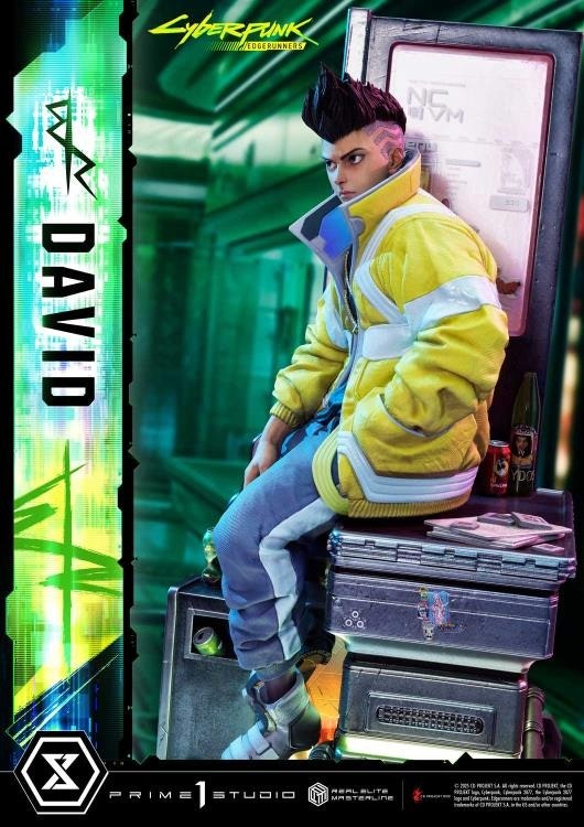 Cyberpunk: Edgerunners Real Elite Masterline David (Deluxe Ver.) 1/4 Scale Statue (With Bonus)