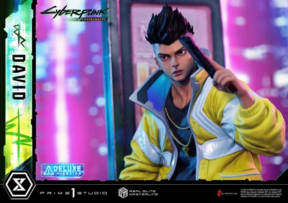 Cyberpunk: Edgerunners Real Elite Masterline David (Deluxe Ver.) 1/4 Scale Statue (With Bonus)