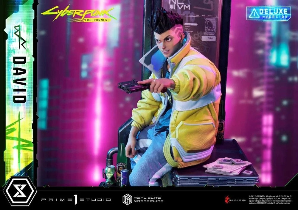 Cyberpunk: Edgerunners Real Elite Masterline David (Deluxe Ver.) 1/4 Scale Statue (With Bonus)