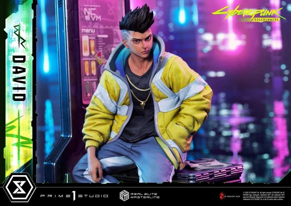 Cyberpunk: Edgerunners Real Elite Masterline David (Deluxe Ver.) 1/4 Scale Statue (With Bonus)