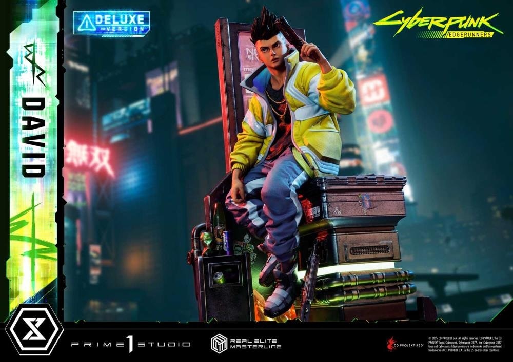 Cyberpunk: Edgerunners Real Elite Masterline David (Deluxe Ver.) 1/4 Scale Statue (With Bonus)