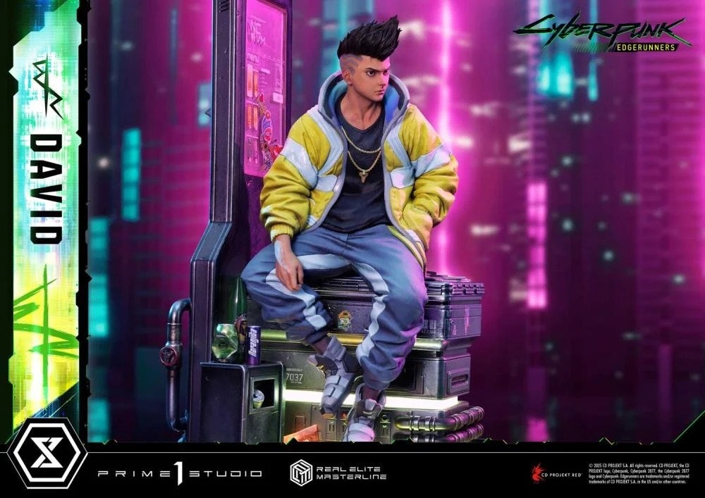 Cyberpunk: Edgerunners Real Elite Masterline David (Deluxe Ver.) 1/4 Scale Statue (With Bonus)