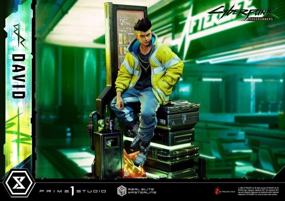 Cyberpunk: Edgerunners Real Elite Masterline David (Deluxe Ver.) 1/4 Scale Statue (With Bonus)