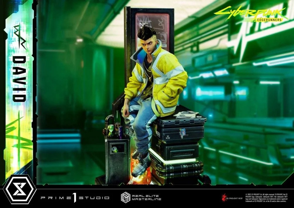 Cyberpunk: Edgerunners Real Elite Masterline David (Deluxe Ver.) 1/4 Scale Statue (With Bonus)