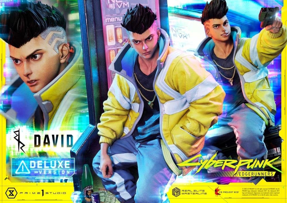Cyberpunk: Edgerunners Real Elite Masterline David (Deluxe Ver.) 1/4 Scale Statue (With Bonus)