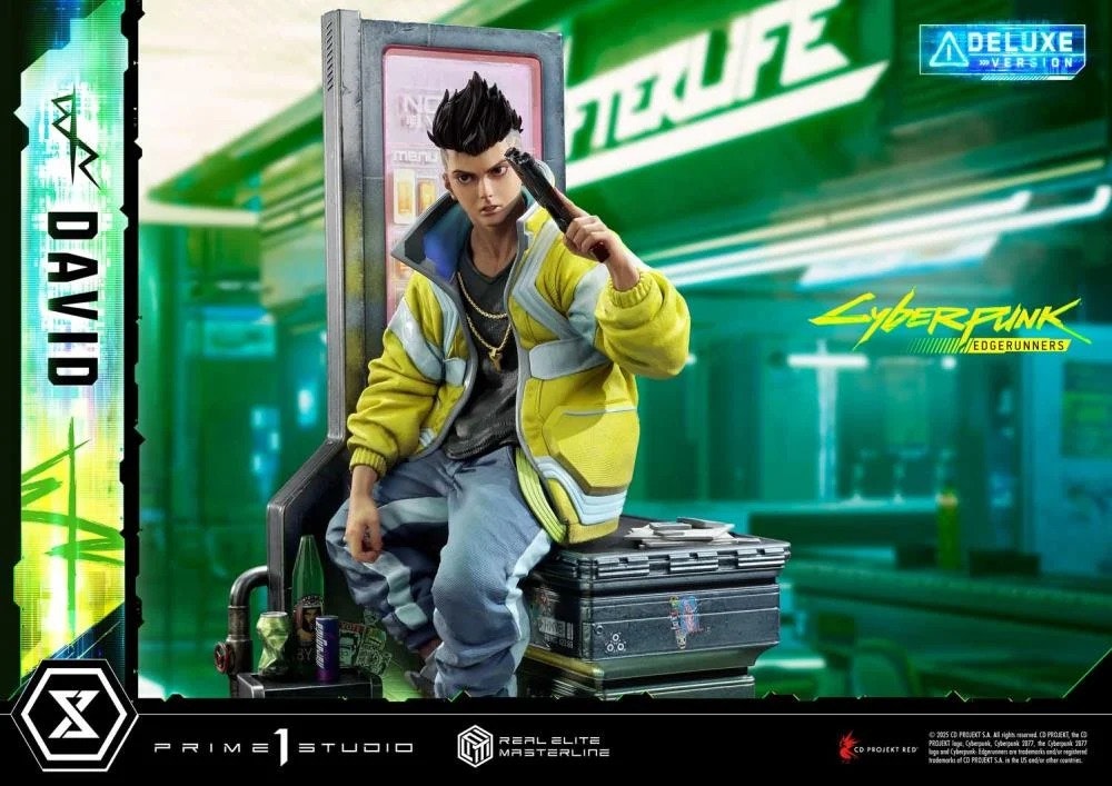 Cyberpunk: Edgerunners Real Elite Masterline David (Deluxe Ver.) 1/4 Scale Statue (With Bonus)