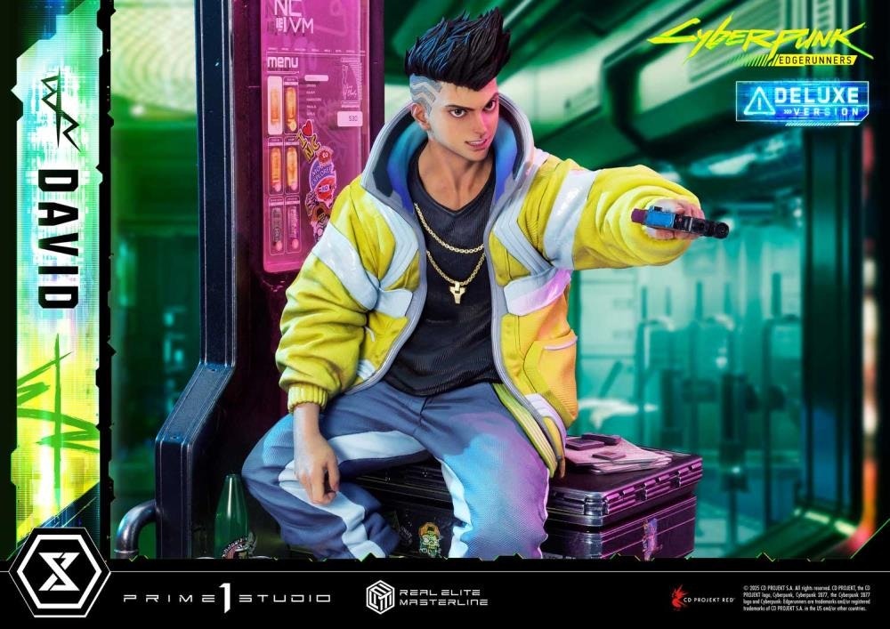 Cyberpunk: Edgerunners Real Elite Masterline David (Deluxe Ver.) 1/4 Scale Statue (With Bonus)