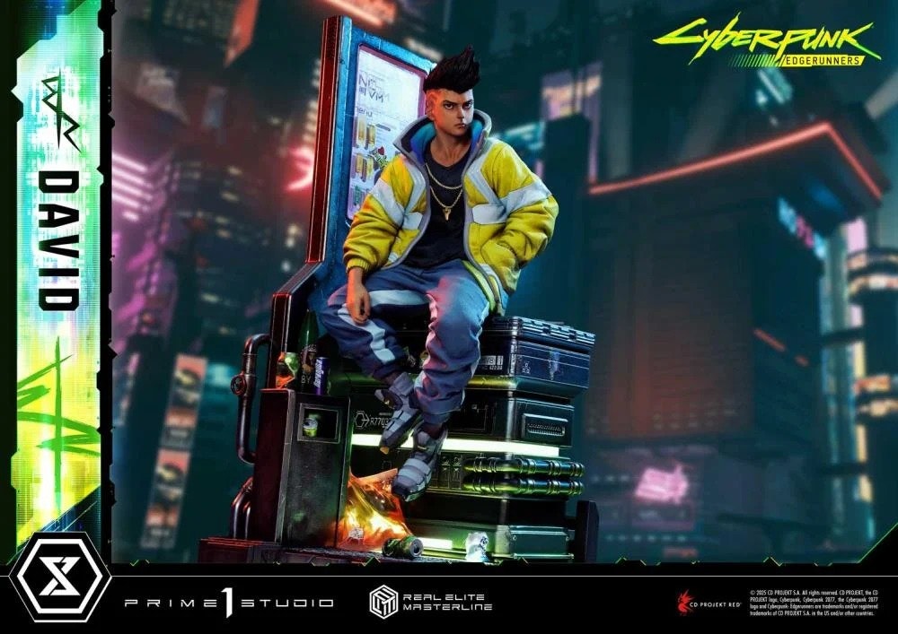 Cyberpunk: Edgerunners Real Elite Masterline David (Deluxe Ver.) 1/4 Scale Statue (With Bonus)