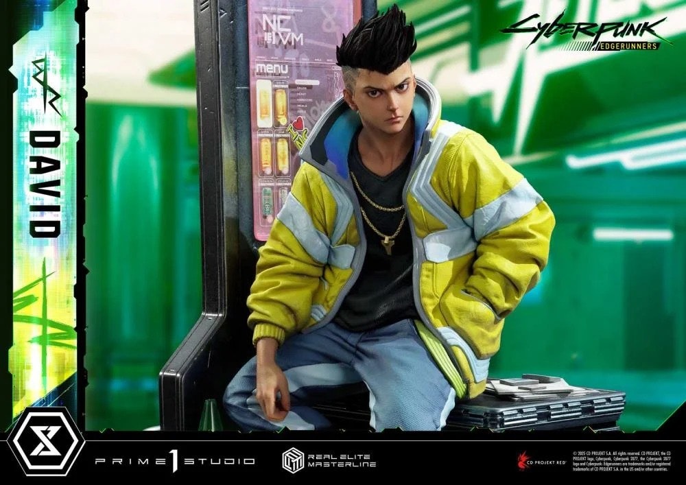 Cyberpunk: Edgerunners Real Elite Masterline David (Deluxe Ver.) 1/4 Scale Statue (With Bonus)