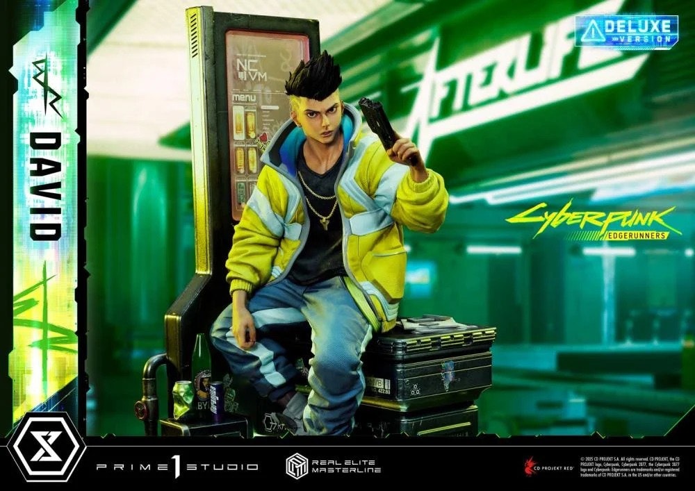 Cyberpunk: Edgerunners Real Elite Masterline David (Deluxe Ver.) 1/4 Scale Statue (With Bonus)