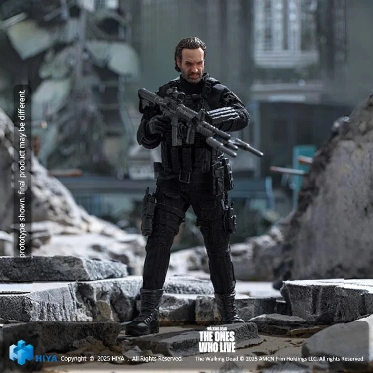The Walking Dead: The Ones Who Lived Exquisite Super Series Rick Grimes 1/12 Scale PX Previews Exclusive Action Figure