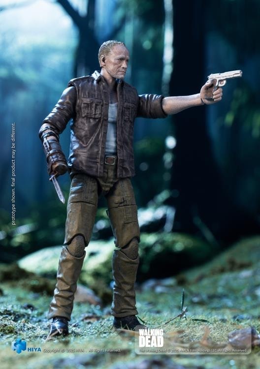 The Walking Dead Exquisite Mini Series Merle Dixon 1/18 Scale PX Previews Exclusive Action Figure