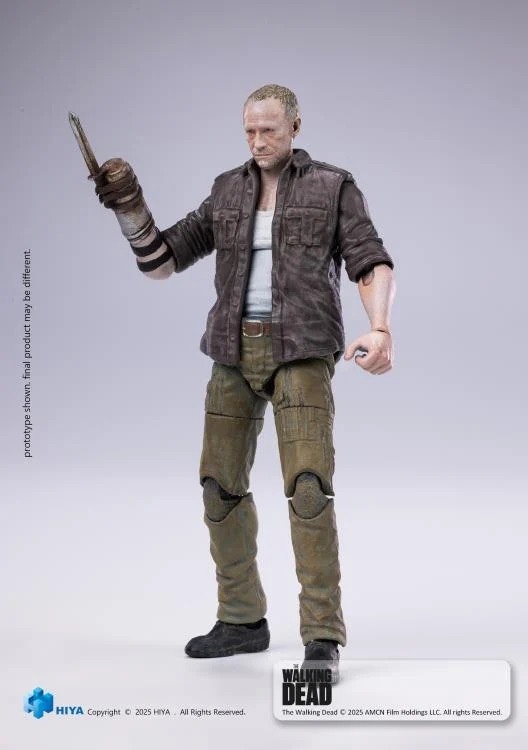 The Walking Dead Exquisite Mini Series Merle Dixon 1/18 Scale PX Previews Exclusive Action Figure