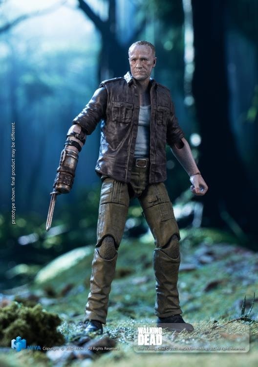 The Walking Dead Exquisite Mini Series Merle Dixon 1/18 Scale PX Previews Exclusive Action Figure