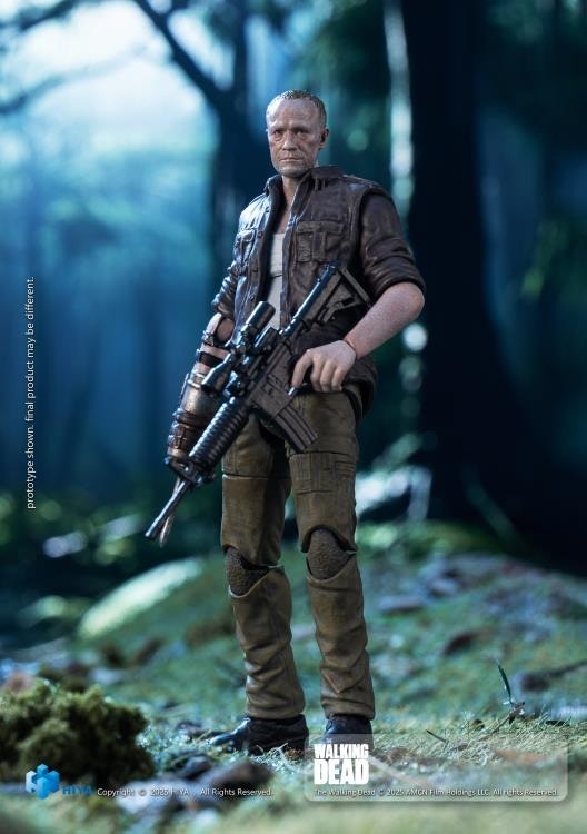 The Walking Dead Exquisite Mini Series Merle Dixon 1/18 Scale PX Previews Exclusive Action Figure