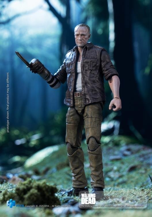 The Walking Dead Exquisite Mini Series Merle Dixon 1/18 Scale PX Previews Exclusive Action Figure