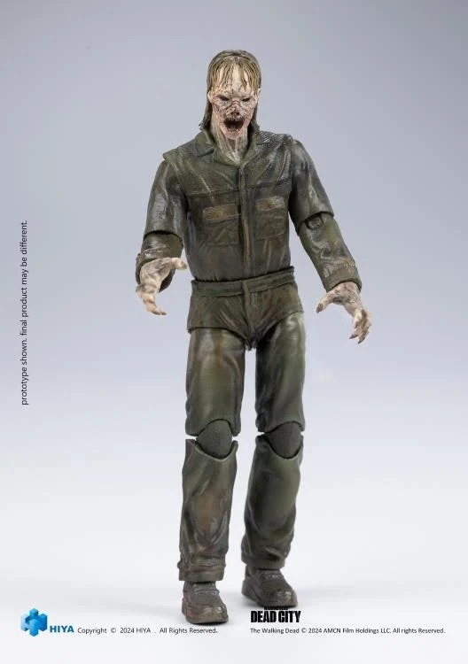 The Walking Dead: Daryl Dixon Exquisite Mini Series Dark Eyes Walker 1/18 Scale PX Previews Exclusive Action Figure