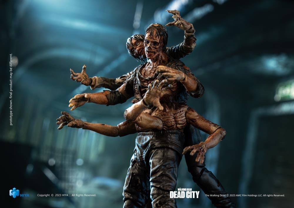 The Walking Dead: Dead City Walker King 1/18 Scale PX Previews Exclusive Action Figure