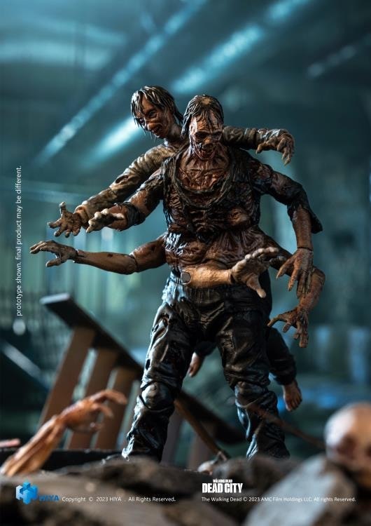 The Walking Dead: Dead City Walker King 1/18 Scale PX Previews Exclusive Action Figure