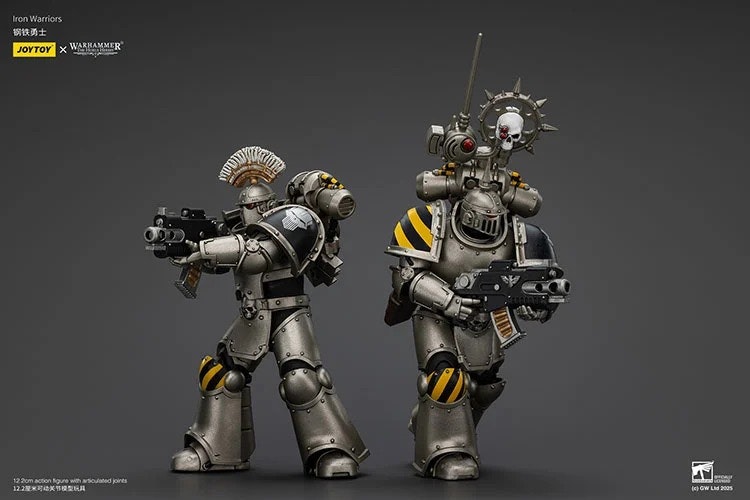 Warhammer: The Horus Heresy Iron Warriors MKIII Tactical Sergeant 1/18 Scale Action Figure