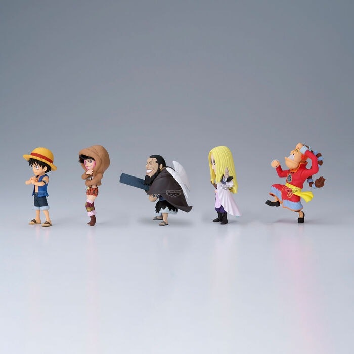 One Piece World Collectable Figure Pacifista Sabaody Island the Worst Generation Set of 5 Figures