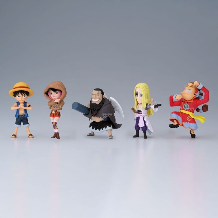 One Piece World Collectable Figure Pacifista Sabaody Island the Worst Generation Set of 5 Figures