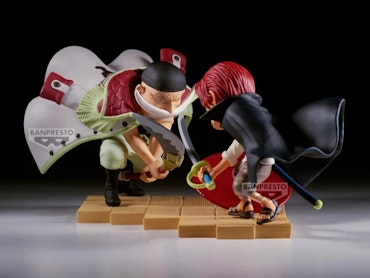 One Piece World Collectable Figure Log Stories Edward Newgate vs. Shanks