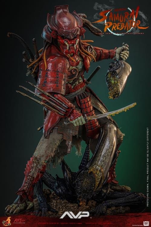 Alien vs. Predator AC06 Akaoni Samurai Predator 1/6th Scale Collectible Figure