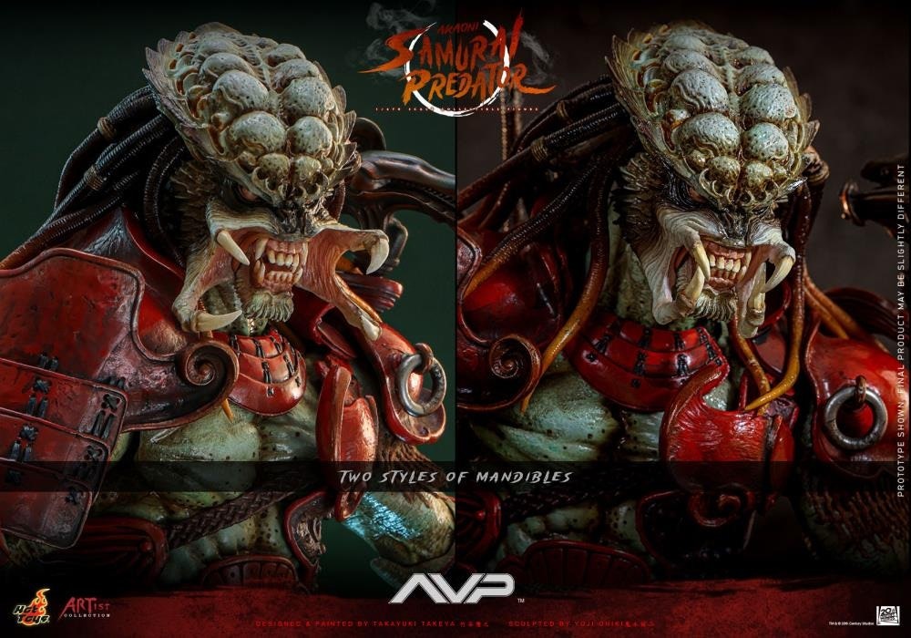 Alien vs. Predator AC06 Akaoni Samurai Predator 1/6th Scale Collectible Figure