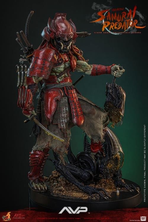 Alien vs. Predator AC06 Akaoni Samurai Predator 1/6th Scale Collectible Figure