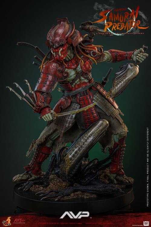 Alien vs. Predator AC06 Akaoni Samurai Predator 1/6th Scale Collectible Figure
