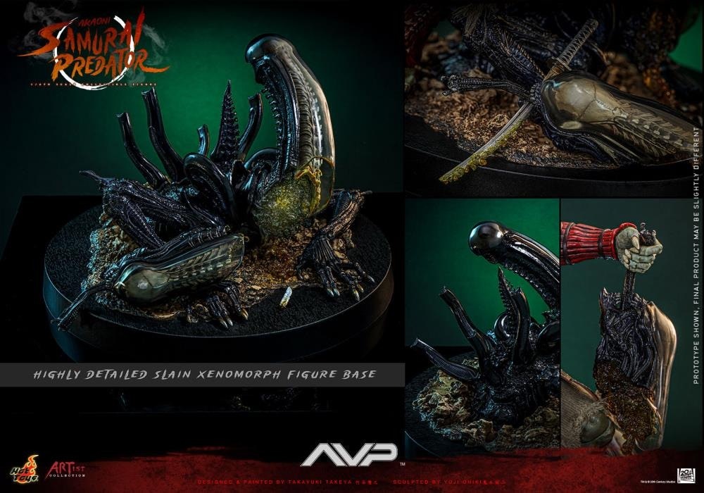 Alien vs. Predator AC06 Akaoni Samurai Predator 1/6th Scale Collectible Figure