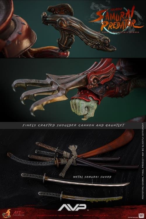 Alien vs. Predator AC06 Akaoni Samurai Predator 1/6th Scale Collectible Figure