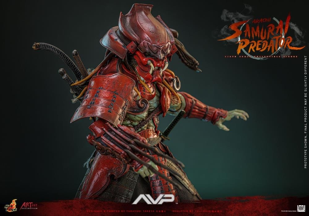 Alien vs. Predator AC06 Akaoni Samurai Predator 1/6th Scale Collectible Figure