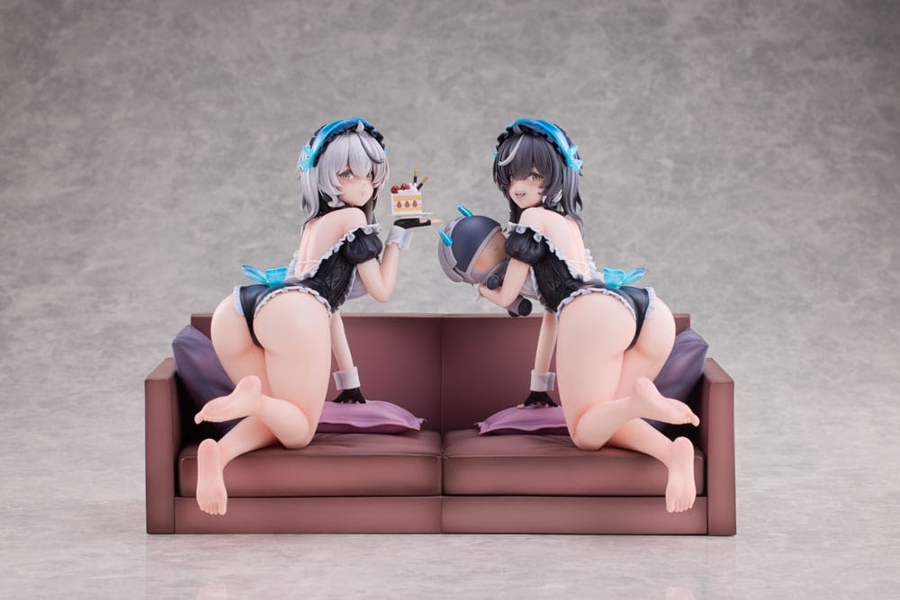 Snowbreak Containment Zone Cherno & Meursault (Apprentice Maid Ver.) (Deluxe Edition) 1/6 Scale Figure