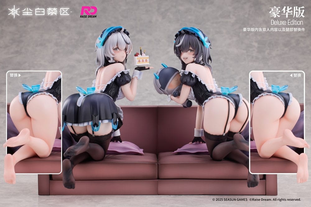 Snowbreak Containment Zone Cherno & Meursault (Apprentice Maid Ver.) (Deluxe Edition) 1/6 Scale Figure