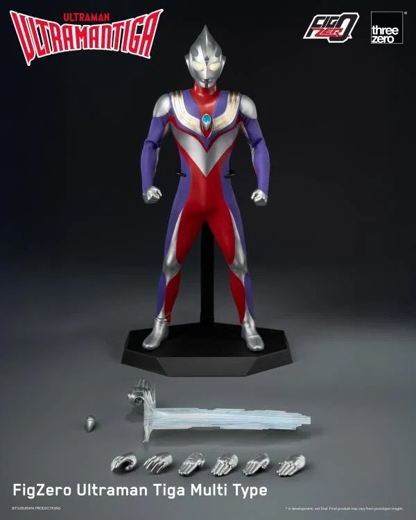Ultraman Tiga FigZero Ultraman Tiga (Multi Type) Action Figure