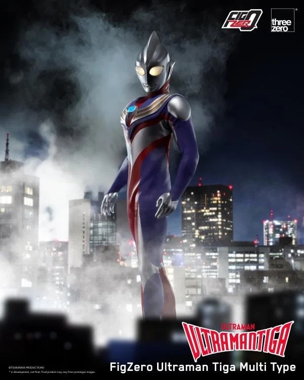 Ultraman Tiga FigZero Ultraman Tiga (Multi Type) Action Figure