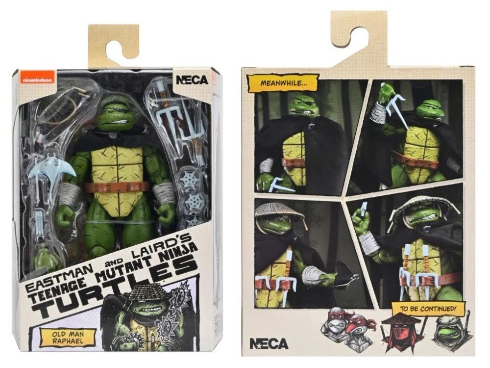 Teenage Mutant Ninja Turtles Old Man Raphael (Mirage Comics) Action Figure