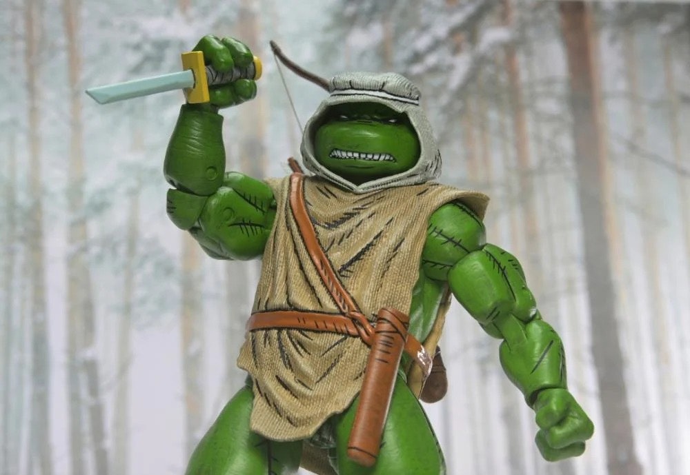 Teenage Mutant Ninja Turtles Hunter Leo (Mirage Comics) Action Figure
